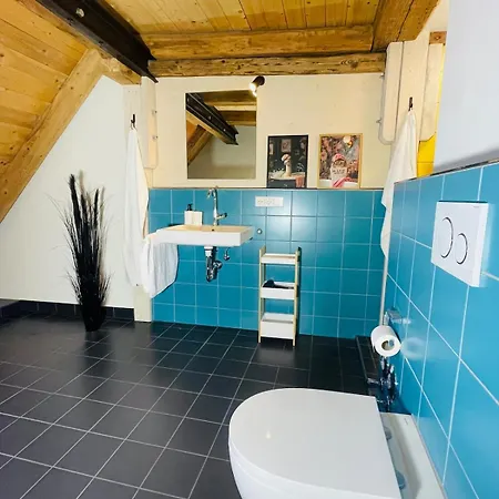 아파트 Schwarzwald Mauer Loft 브라운린겐