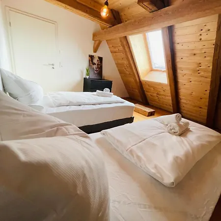 아파트 Schwarzwald Mauer Loft 브라운린겐